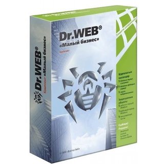 Dr. Web® «Малий бізнес» 5 ПК / 1 сервер / 5 користувачів пошти / 5 мобільних пристроів / 1 рік